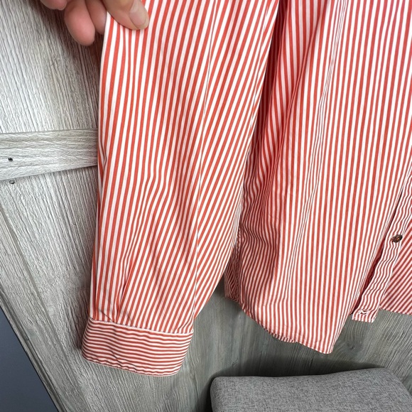 Michael Kors Striped Button Front Shirt - Picture 4 of 6